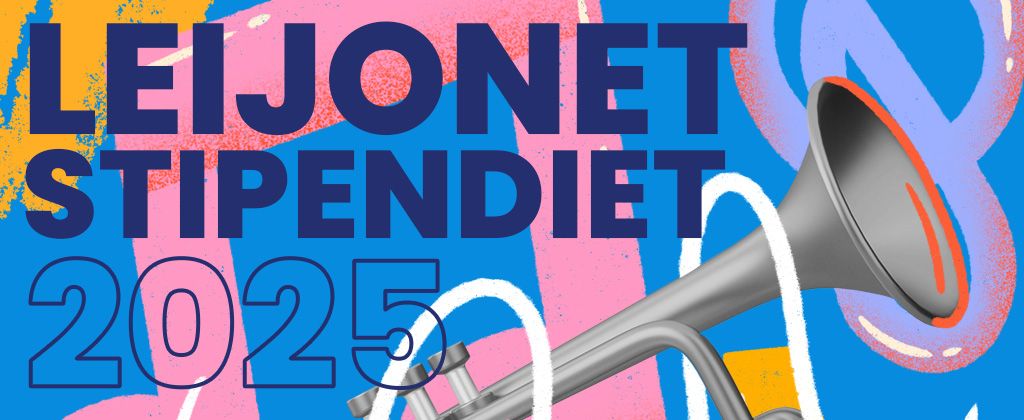 Konsertartist på scen med ljus i bakgrunden 